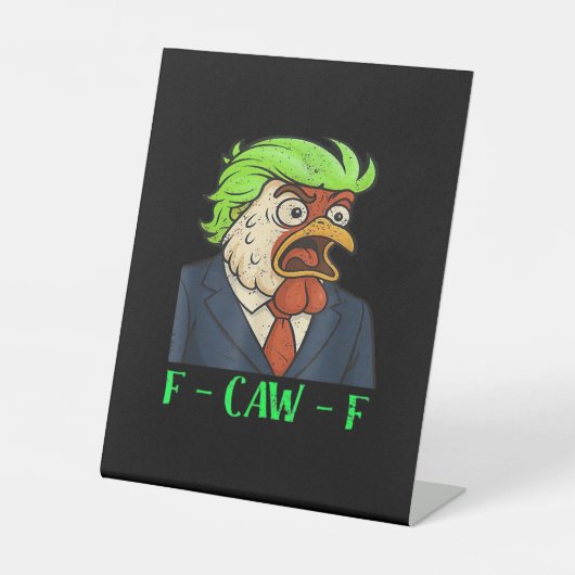 F-Caw-F Chicken Essential Simple Clean Sockelschild (Vorderseite)