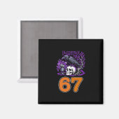 F-Caw-F Chicken Halloween Classic Funny Trendy Magnet (Vorderseite/Rückseite)