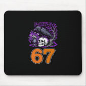 F-Caw-F Chicken Halloween Classic Funny Trendy Mousepad (Vorne)