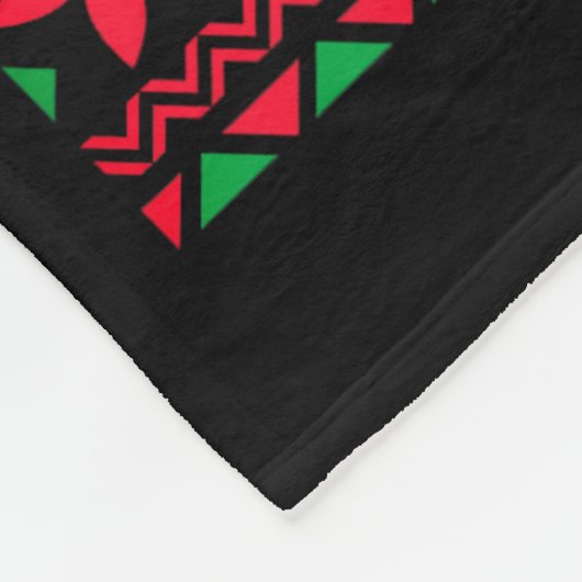 F-caw-f Chicken Humor Meme Rooster Christmas Ugly Fleecedecke (Ecke)