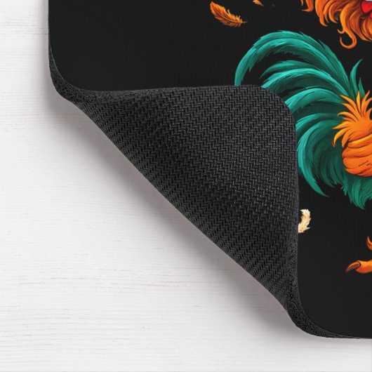 F-caw-f Chicken Quote Rooster Fcawf Funny Fawk Off Mousepad (Ecke)