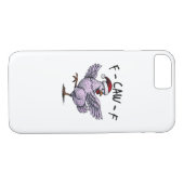 F-Caw-F Chicken Retro Classic Case-Mate iPhone Hülle (Rückseite (Horizontal))