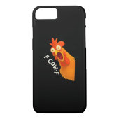 F-Caw-F Chicken Retro Classic Case-Mate iPhone Hülle (Rückseite)