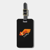 F-Caw-F Chicken Retro Classic Gepäckanhänger (Vorderseite vertikal)