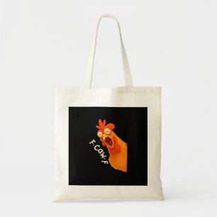 F-Caw-F Chicken Retro Klassiker Tragetasche