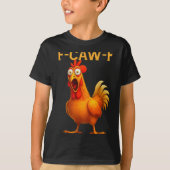F Caw F Chicken T-Shirt (Vorderseite)