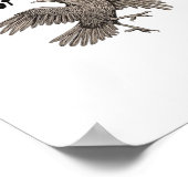 F-Caw-F Classic Aesthetic Casual Poster (Ecke)