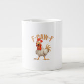 F-Caw-F Classic Aesthetic Style Jumbo-Tasse (Vorderseite)