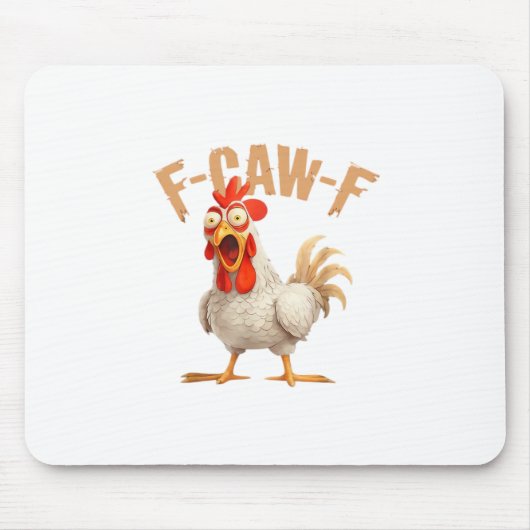 F-Caw-F Classic Aesthetic Style Mousepad (Vorne)