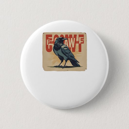 F-Caw-F Classic Classic Unique Button (Vorderseite)