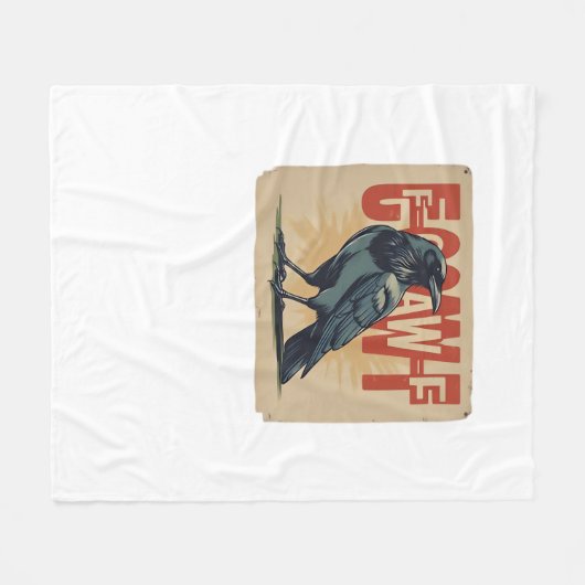 F-Caw-F Classic Classic Unique Fleecedecke (Vorderseite (Horizontal))