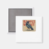 F-Caw-F Classic Classic Unique Magnet (Vorderseite/Rückseite)