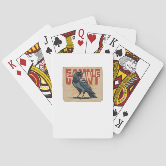 F-Caw-F Classic Classic Unique Spielkarten (Rückseite)