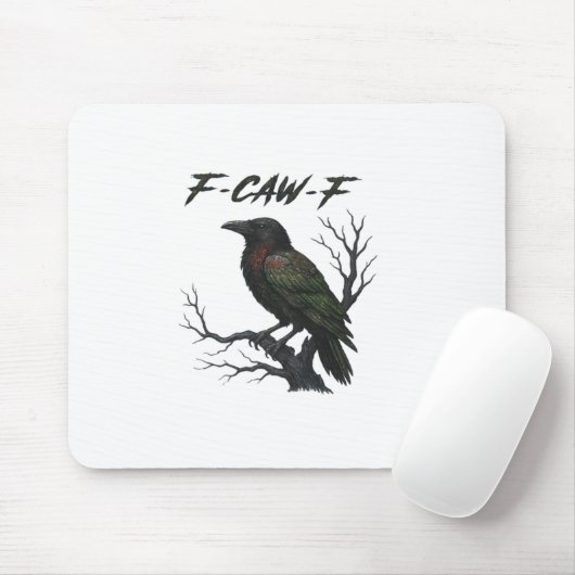 F-Caw-F Classic Cool Mousepad (Mit Mouse)