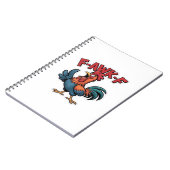 F-Caw-F Classic Cool Unique Notizblock (Linke Seite)