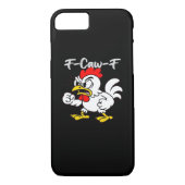 F-Caw-F Classic Creative Casual Case-Mate iPhone Hülle (Rückseite)
