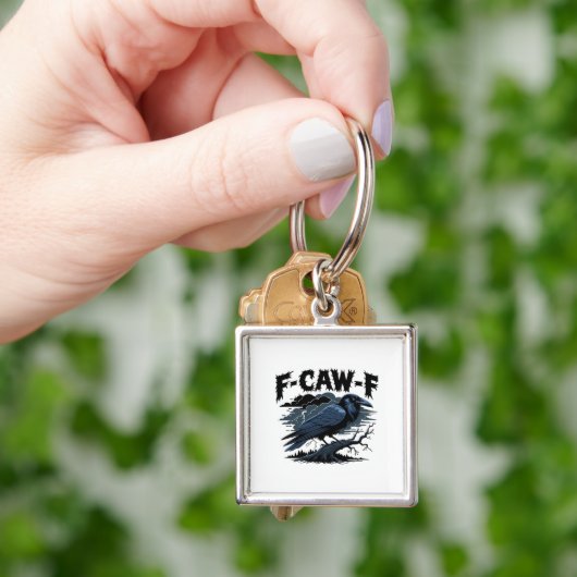 F-Caw-F Classic Creative Casual Schlüsselanhänger (Hand)