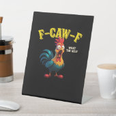 F Caw F Classic Design  Sockelschild (In SItu)