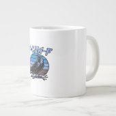 F-Caw-F Classic Funny Retro Jumbo-Tasse (Vorderseite Rechts)