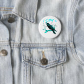 F-Caw-F Classic Funny Trendy Button (Beispiel)
