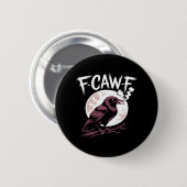 F-Caw-F Classic Minimal Clean Button (Vorne & Hinten)