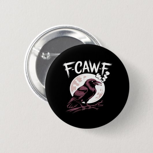 F-Caw-F Classic Minimal Clean Button (Vorne & Hinten)