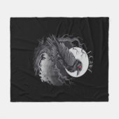 F-Caw-F Classic Minimal Clean Fleecedecke (Vorderseite (Horizontal))