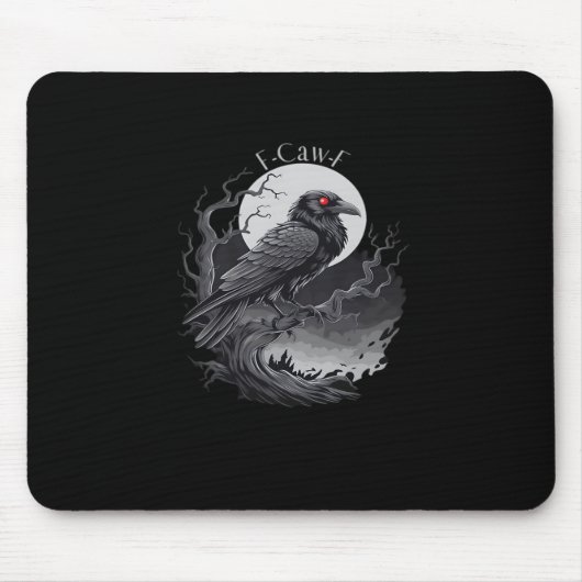 F-Caw-F Classic Minimal Clean Mousepad (Vorne)