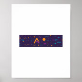 F-Caw-F Classic Minimal Clean Poster (Vorne)