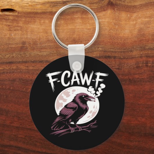 F-Caw-F Classic Minimal Clean Schlüsselanhänger (Vorderseite)