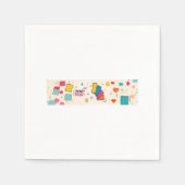 F-Caw-F Classic Minimal Clean Serviette (Vorderseite)