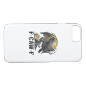 F-Caw-F Classic Minimal Design Case-Mate iPhone Hülle (Rückseite (Horizontal))