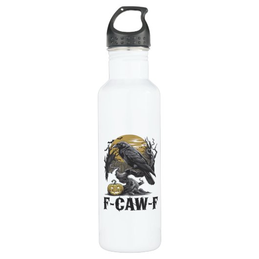 F-Caw-F Classic Minimal Design Edelstahlflasche (Vorderseite)