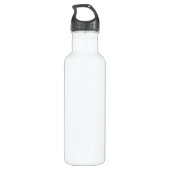 F-Caw-F Classic Minimal Design Edelstahlflasche (Rückseite)