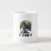 F-Caw-F Classic Minimal Design Jumbo-Tasse (Vorderseite)