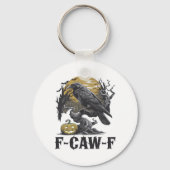 F-Caw-F Classic Minimal Design Schlüsselanhänger (Vorderseite)
