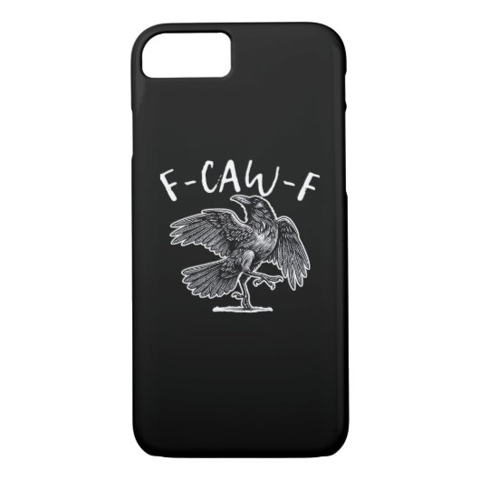 F-Caw-F Classic Retro Case-Mate iPhone Hülle (Rückseite)
