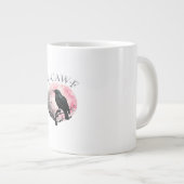 F-Caw-F Classic Retro Cool Jumbo-Tasse (Vorderseite Rechts)