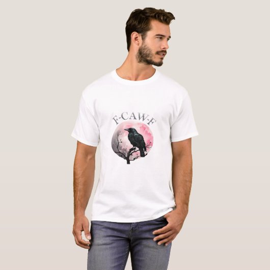 F-Caw-F Classic Retro Cool T-Shirt (Vorne ganz)