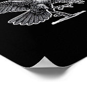 F-Caw-F Classic Retro Poster (Ecke)