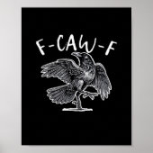 F-Caw-F Classic Retro Poster (Vorne)