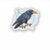 F-Caw-F Classic Simple Clean Aufkleber (Vorderseite)