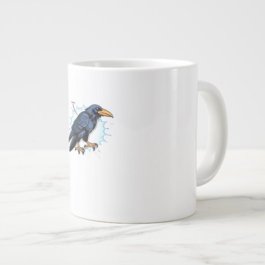 F-Caw-F Classic Simple Clean Jumbo-Tasse (Vorderseite Rechts)