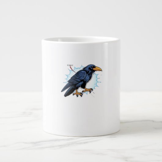 F-Caw-F Classic Simple Clean Jumbo-Tasse (Vorderseite)