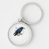 F-Caw-F Classic Simple Clean Schlüsselanhänger (Vorne)