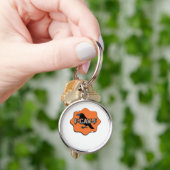 F-Caw-F Classic Trendy Casual Schlüsselanhänger (Hand)