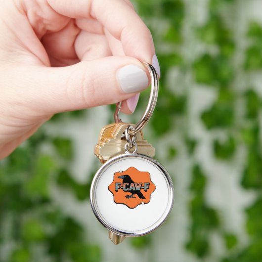 F-Caw-F Classic Trendy Casual Schlüsselanhänger (Hand)