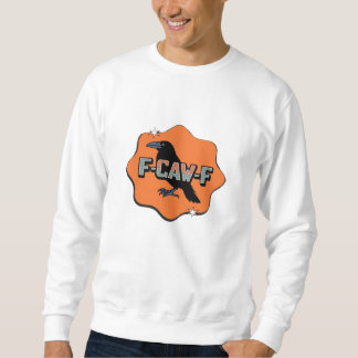 F Caw F Classic Trendy Casual Style Sweatshirt