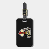 F-Caw-F Classic Vintage Graphic Gepäckanhänger (Vorderseite vertikal)