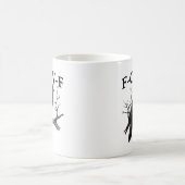 F-Caw-F Classic Vintage Graphic Kaffeetasse (Mittel)
